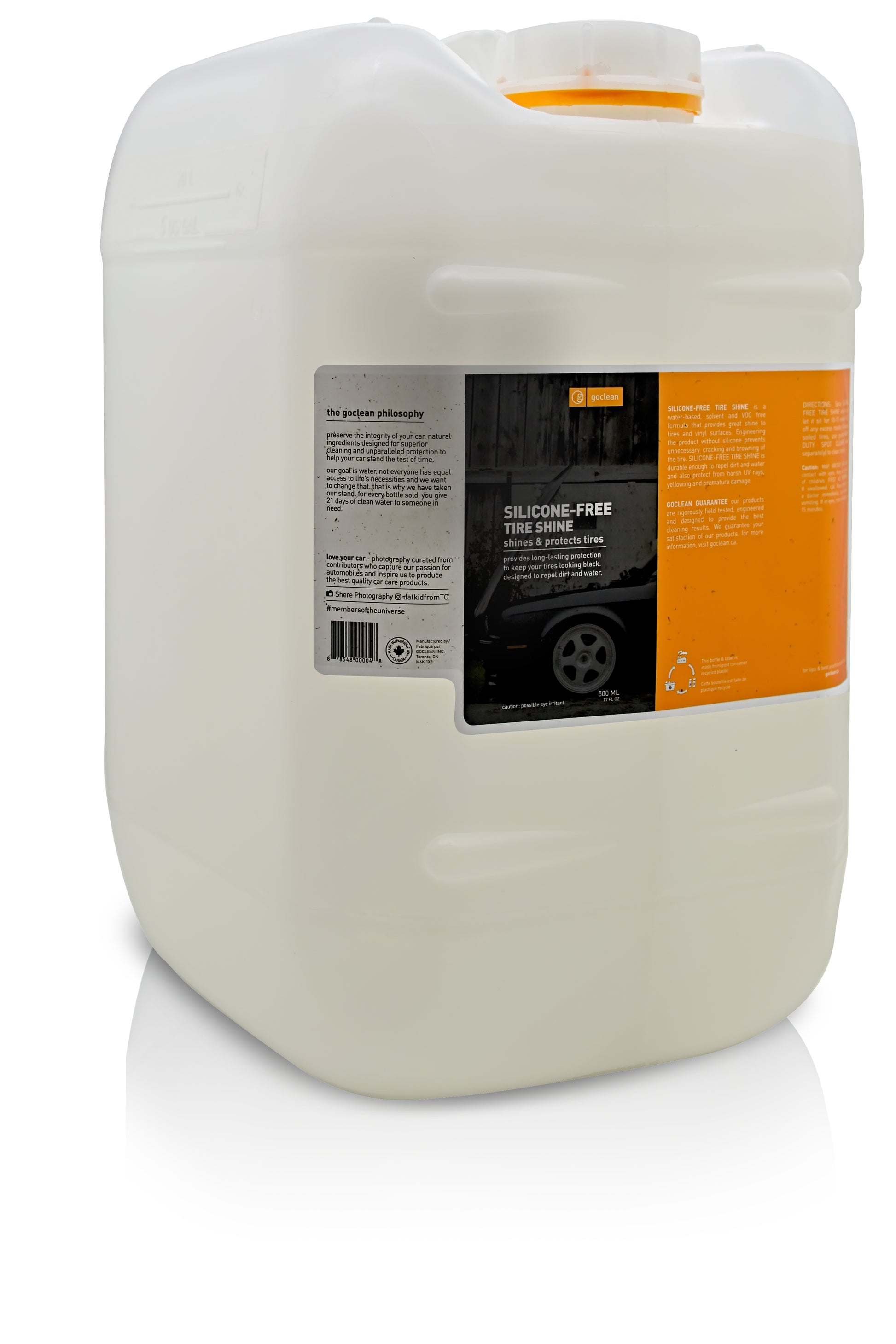 silicone free tire shine