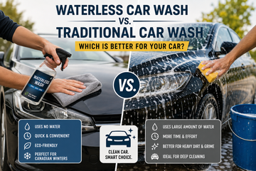 Waterless car wash vs traditional car wash comparison